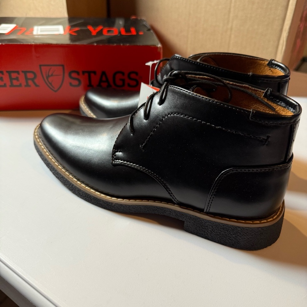 Deer Stags Bangor ‎ Men's Black Chukka Boots, Men’s size 9, business casual